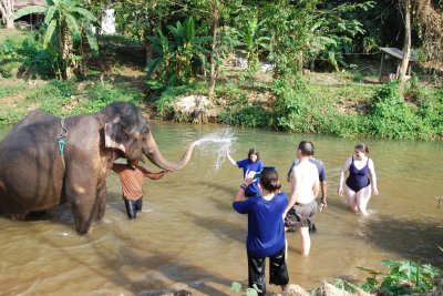 Tour alla ferrovia della morte di Kanchanaburi e al parco rifugio degli elefanti