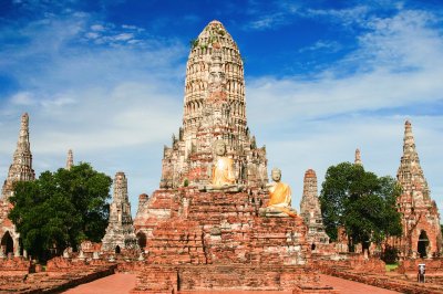 Intera giornata al Parco Storico di Ayutthaya, patrimonio dell'UNESCO e i suoi famosi templi  - Andata in pullman e rientro in crociera