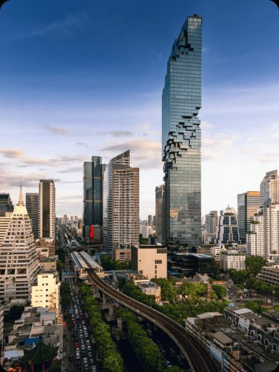 Il King Power Mahanakhon è un’iconica torre a Bangkok, con una storia unica e una vista spettacolare.