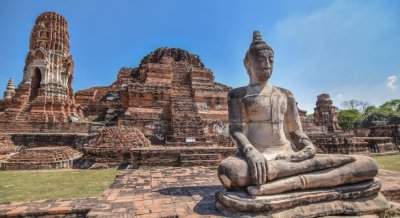 Intera giornata al Parco Storico di Ayutthaya, patrimonio dell'UNESCO e i suoi famosi templi  - Andata in pullman e rientro in crociera