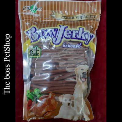 โบเจอร์กี้ BowJerky ขนมสุนัข มี 5 รสชาติ แบบคละรส
