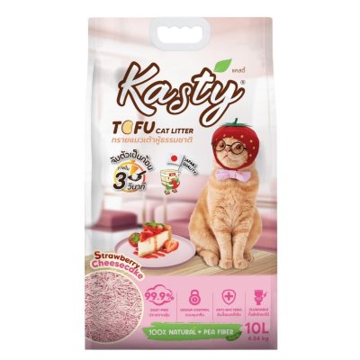 [10ลิตร] Kasty ทรายแมวเต้าหู้