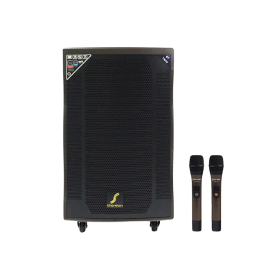 SHERMAN APS-155/APS-155+ ลำโพงเคลื่อนที่แบบลางจูง 15 นิ้ว 100W