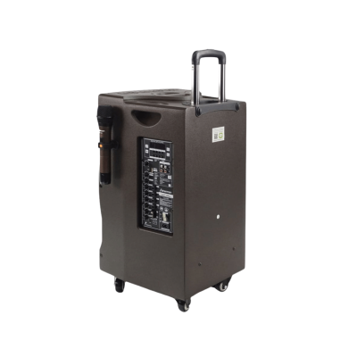 SHERMAN APS-166/APS-166+ ลำโพงเคลื่อนที่แบบลากจูง 12 นิ้ว 80W