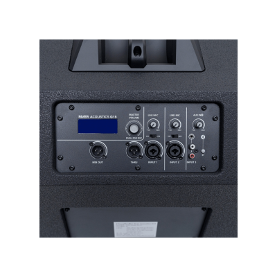 River Acoustics G15 ลำโพงคอลัมน์แอคทีฟ 6×4 นิ้ว ซับ 15 นิ้ว มีบลูทูธ
