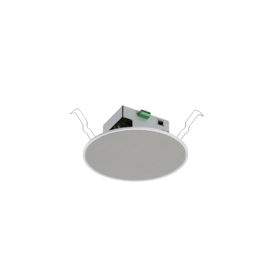 TOA IP-A1PC238 - IP Ceiling Speaker 8W ลำโพงติดเพดานแบบ IP ขนาด 6 นิ้ว พร้อมแอมป์ขยาย 8 วัตต์ รอบรับ PoE