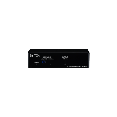 TOA IP-A1PG - IP Paging Gateway สำหรับระบบประกาศเสียงผ่านเครือข่าย