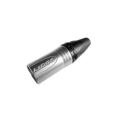 LIDGE YM-002A  XLR Male socket หัวคอนเน็คเตอร์ XLR ตัวผู้ สำหรับต่อสายสัญญาณ