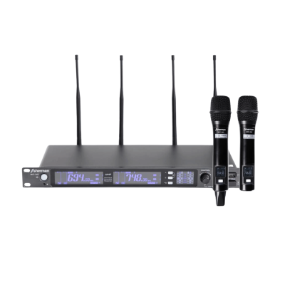 SHERMAN MIC-342 ไมโครโฟนไร้สาย ดิจิตอล 160CH Digital Wireless Microphone