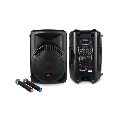 NPE MK-15BAT - Active Speaker Box ตู้ลำโพงล้อลาก