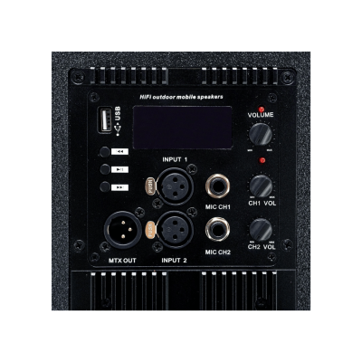 River Acoustics S15 MKII ลำโพงแอคทีฟ 8×3.5 นิ้ว ซับ 15 นิ้ว บลูทูธ ความดัง 134 dB