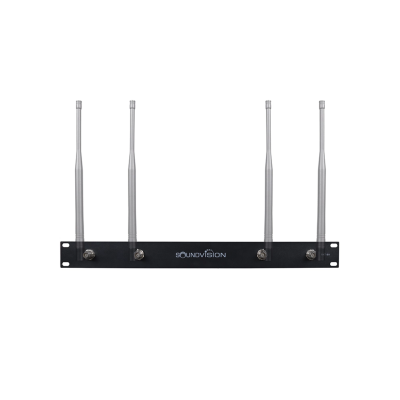 SOUNDVISION RKT-4A ชุดเพลทยึดเสาอากาศ 4 ต้น ขนาด 1U