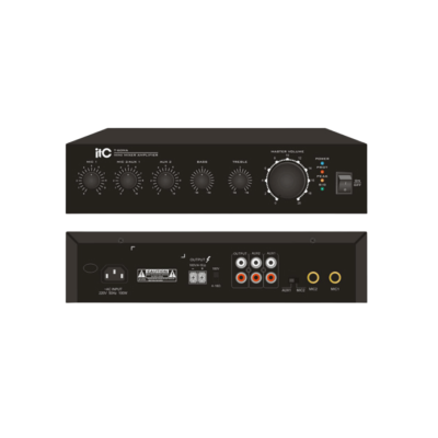 ITC Audio T-60MA - 60W. Mini Mixer PowerAmplifier