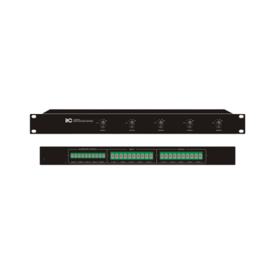ITC Audio T-6239F - 5-Channel Volume Control with Relay