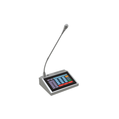 ITC Audio T-6702A - Desktop Paging Microphone with 7 inch Touch Screen
