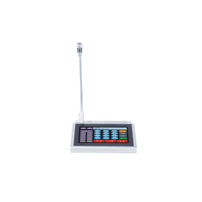 ITC Audio T-7702A - 7-inch Touch Screen Desktop Intercom Paging Microphone
