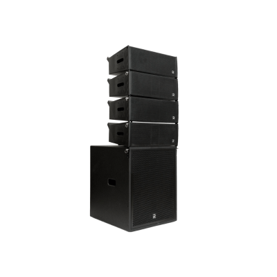River Acoustics Ultra 1860 Set4 ชุดลำโพงไลน์อาร์เรย์ แอมป์ในตัว 3000 วัตต์