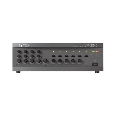 TOA VM-2120 ER - System Management Amplifier แอมป์ระบบประกาศ 120 วัตต์ 5 โซน
