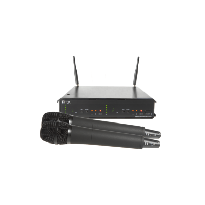 TOA WS-422-AS | ชุดไมค์ลอยมือถือคู่ ย่าน UHF