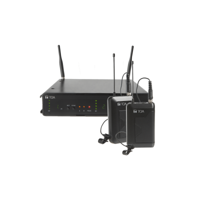 TOA TOA WS-432-AS - Dual Channel Wireless Set ชุดไมโครโฟนไร้สาย แบบหนีบปกเสื้อ