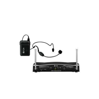 TOA WS-5325H - Wireless Set ชุดไมโครโฟนไร้สายแบบช่องสัญญาณเดียว พร้อมไมค์แบบคล้องศีรษะ