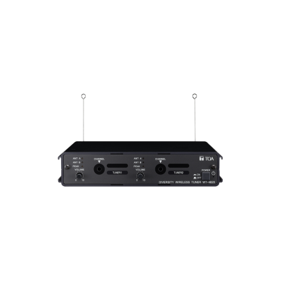 TOA WT-4820 - UHF Wireless Tuner เครื่องรับสัญญาณไร้สายแบบ Dual Channel ย่าน UHF