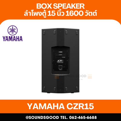 YAMAHA CZR15 - ตู้ลำโพง 2 ทาง 15 นิ้ว 1600 วัตต์
