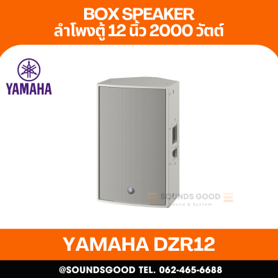 YAMAHA DZR12 | ตู้ลำโพง 2 ทาง 12 นิ้ว 2,000 วัตต์ มีแอมป์ขยายในตัว