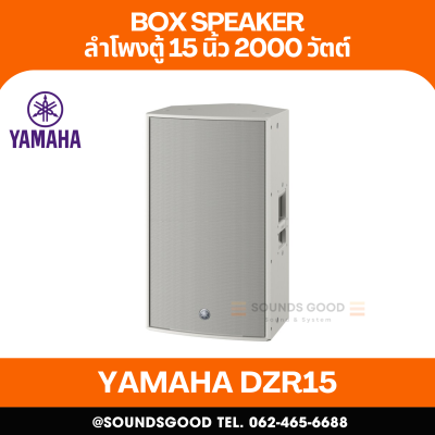 YAMAHA DZR15 | ตู้ลำโพง 2 ทาง 15 นิ้ว 2,000 วัตต์ มีแอมป์ขยายในตัว