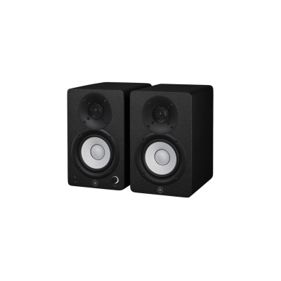YAMAHA HS4 [NEW] - 2-way bass-reflex studio monitor with 4.5" cone woofer and 1" dome tweeter. (Black/White)
