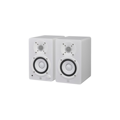 YAMAHA HS4 [NEW] - 2-way bass-reflex studio monitor with 4.5" cone woofer and 1" dome tweeter. (Black/White)