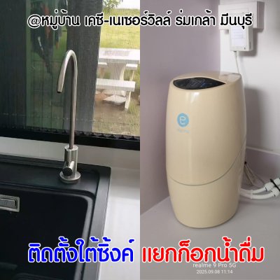 ติดตั้ง Amway eSpring แบบใต้ซิ้งค์