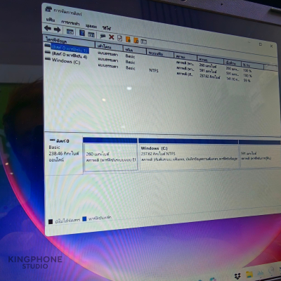 Notebook HP สายทำงาน Ram 4GB SSD 256GB หน้าจอ 15.6 นิ้ว พร้อม Windows 11 แท้ พร้อมใช้งาน