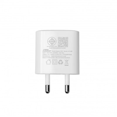 ชุดชาร์จ Type-C fast charger PD20W + Cable Type-C to Type-C fast charger 3A/60W (Nylon)