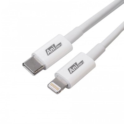ชุดชาร์จเร็ว Type-C fast charger PD20W + Cable Type-C to Lightning fast charger 3A/20W (TPE)