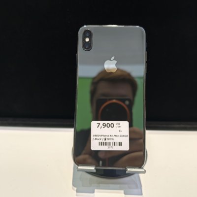 มือ2 iPhone Xs Max 256GB Black TH เครื่องไทยแท้ พร้อมใช้งาน