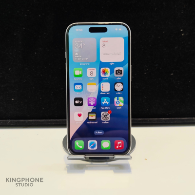 Apple iPhone 16 128GB White เครื่องสภาพมือ1เลย สวยกริบ เบต้าแบต 89%