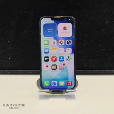 iPhone 13 128GB สี Blue เครื่องไทยแท้ สภาพตัวเครื่อง 95% เครื่องเดิมๆ