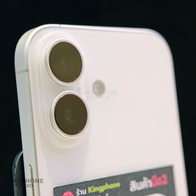 Apple iPhone 16 128GB White เครื่องสภาพมือ1เลย สวยกริบ เบต้าแบต 89%