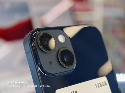 มือ2 iPhone 14 128GB สภาพนางฟ้า เครื่องแท้เดิม