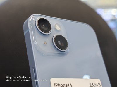มือ2 iPhone 14 256GB Blue สภาพมือ1 แท้เดิม
