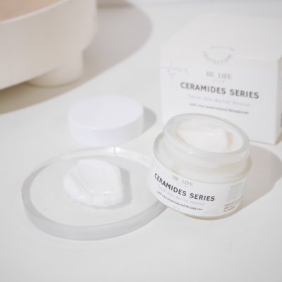 บีไลฟ์เซราไมด์ซีรีส์ เฟเชียล สกินแบริเออร์ รีไวเวิล (BELIFE CERAMIDES SERIES FACIAL SKIN BARRIER REVIVAL) (ครีมเซราไมด์) บีไลฟ์เซราไมด์ซีรีส์ เฟเชียล สกินแบริเออร์ รีไวเวิล (BELIFE CERAMIDES SERIES FACIAL SKIN BARRIER REVIVAL) (ครีมเซราไมด์)