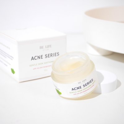 ACNE SERIES GENTLE SKIN SOOTHING CREAM,ครีมเจล,Cica,ใบบัวบก,เปลือกมังคุด