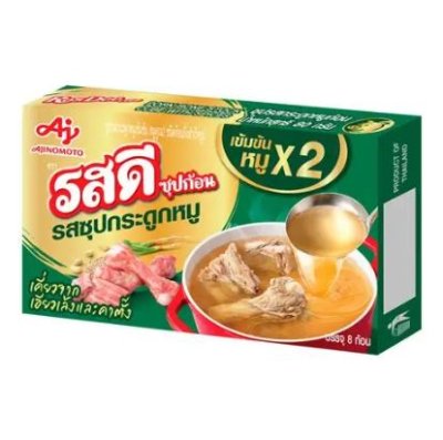 ซุปก้อน รสซุปกระดูกหมูเข้มข้น ตรารสดี 80 g.