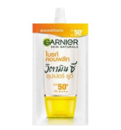 ครีมกันแดดการ์นิเย่ไบรท์คอมพลีทซุปเปอร์ยูวี 7ml.