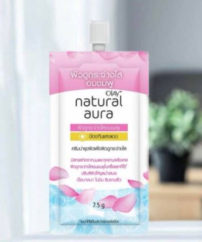 ครีมโอเลย์เนเจอรัลออร่าพิงค์คิชโกลว์ 7.5g.