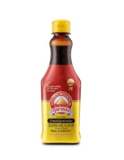 ซอสปรุงรส ฝาเหลือง ตราภูเขาทอง  110ml.