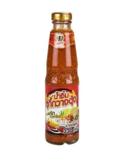 น้ำจิ้มสุกี้ สูตรพริกกะเหรี่ยง ตราพันท้ายนรสิงห์  330ml.