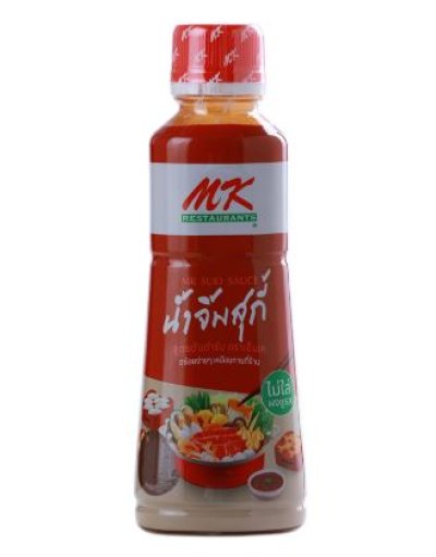 น้ำจิ้มสุกี้ต้นตำหรับ ตราเอ็มเค  350ml.