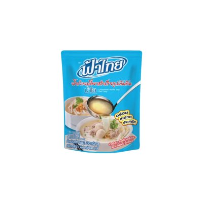 ฟ้าไทย น้ำก๋วยเตี๋ยวสำเร็จรูปเข้มข้น น้ำใส 350g